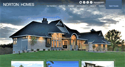 Desktop Screenshot of nortonhomes.com